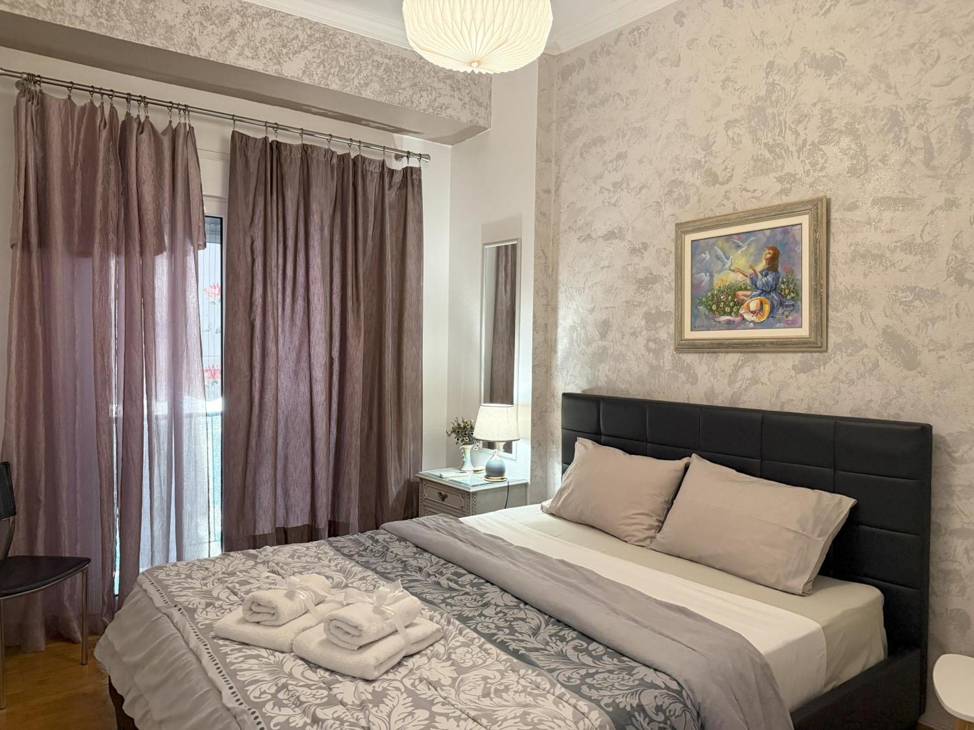 2 Bedrooms Apartment Center Of Athens 4 Min Subway Exterior foto